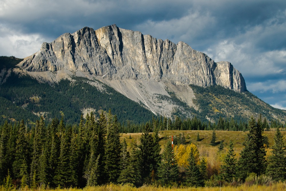 Bow Valley Provincial Park landscape in Kananaskis