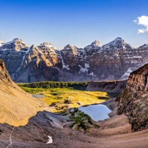 Banff High Alpine With Views from Sentinel Pass