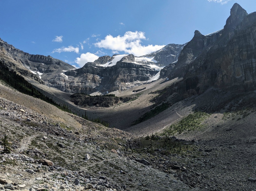 Stanley Glacier valley