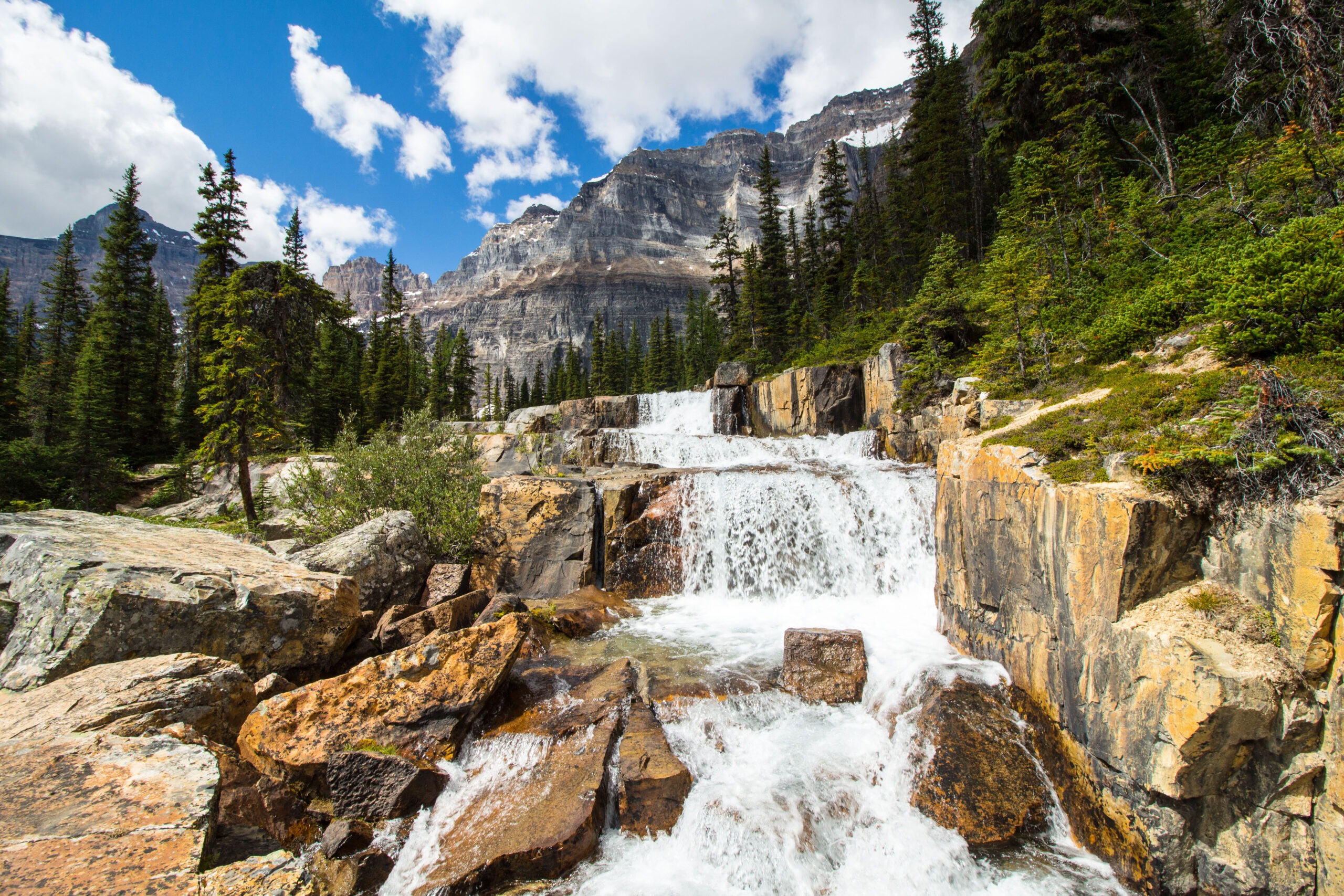 Paradise Valley, The Giant Steps Moraine Lake